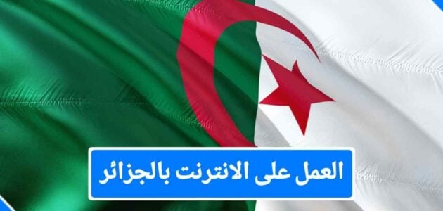 العمل عبر الانترنت في الجزائر