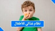 نظام غذائي لعلاج السمنة عند الأطفال